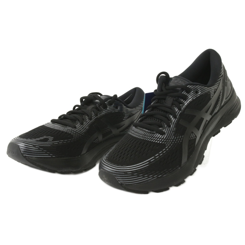 Scarpe da corsa Asics Gel-Nimbus 21 M 1011A169-004 nero grigio 3