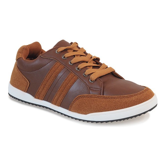 Sneakers uomo cammello M-616 marrone 1