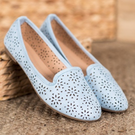 Clowse Signori traforati blu 1