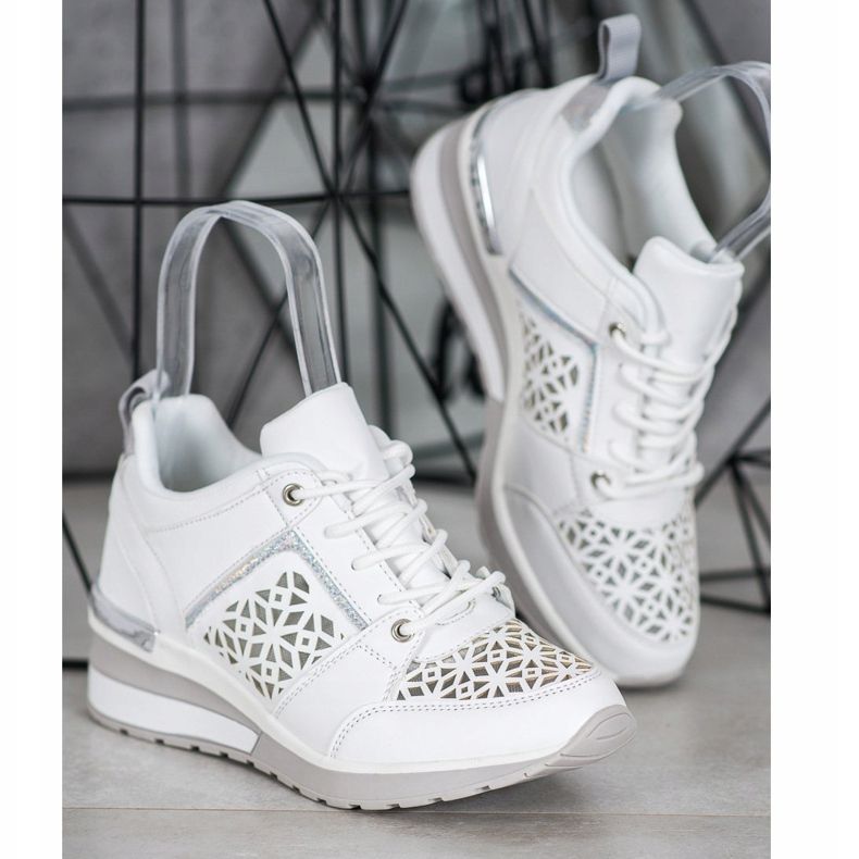 Kylie Sneakers Con Motivo Traforato bianca 1