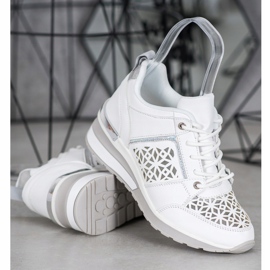 Kylie Sneakers Con Motivo Traforato bianco 2