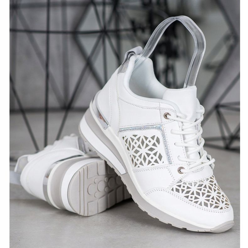 Kylie Sneakers Con Motivo Traforato bianca 2
