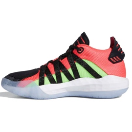 Scarpe Adidas Jr Dame 6 J EH2791 multicolore nero 1