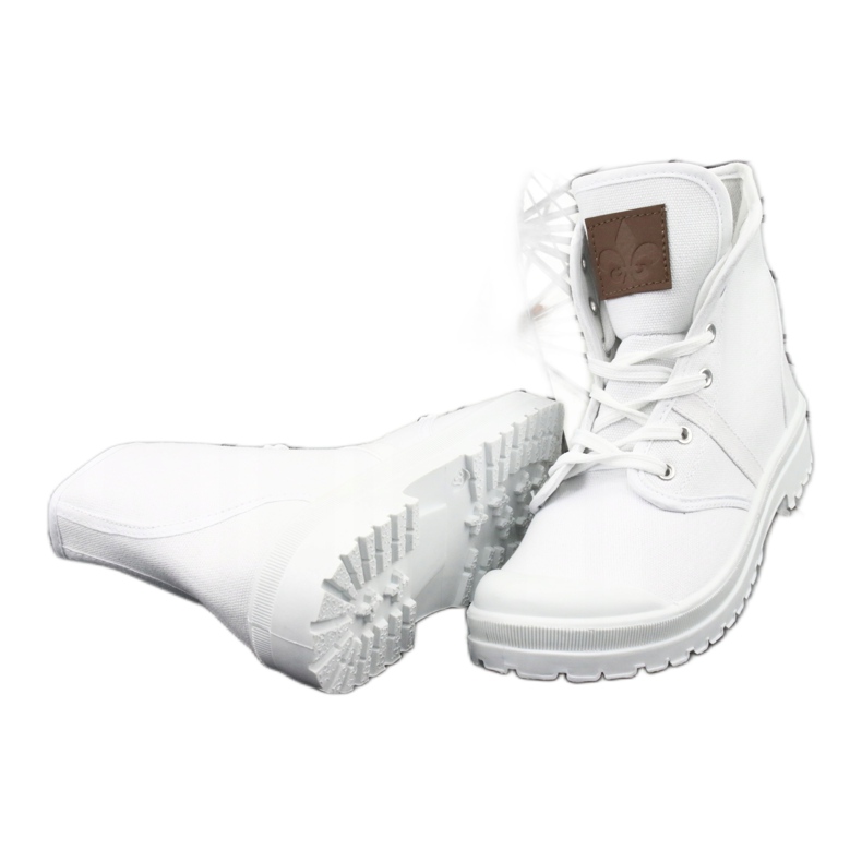 Sneakers Alte 32-140 Bianche bianco 5
