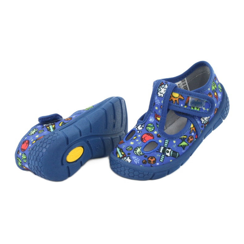 Scarpe per bambini Befado 533P003 blu multicolore 4
