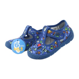 Scarpe per bambini Befado 533P003 blu multicolore 3