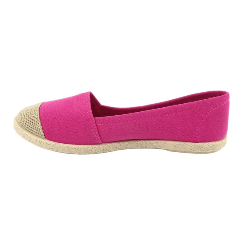 Wishot 32-130 espadrillas ballerine rosa 2