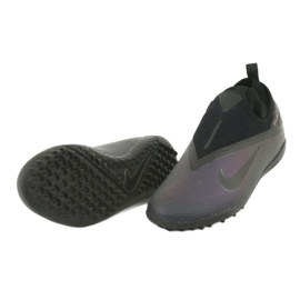 Scarpa da calcio Nike React Phantom Vsn 2 Pro Df Tf M CD4174-010 nero 4