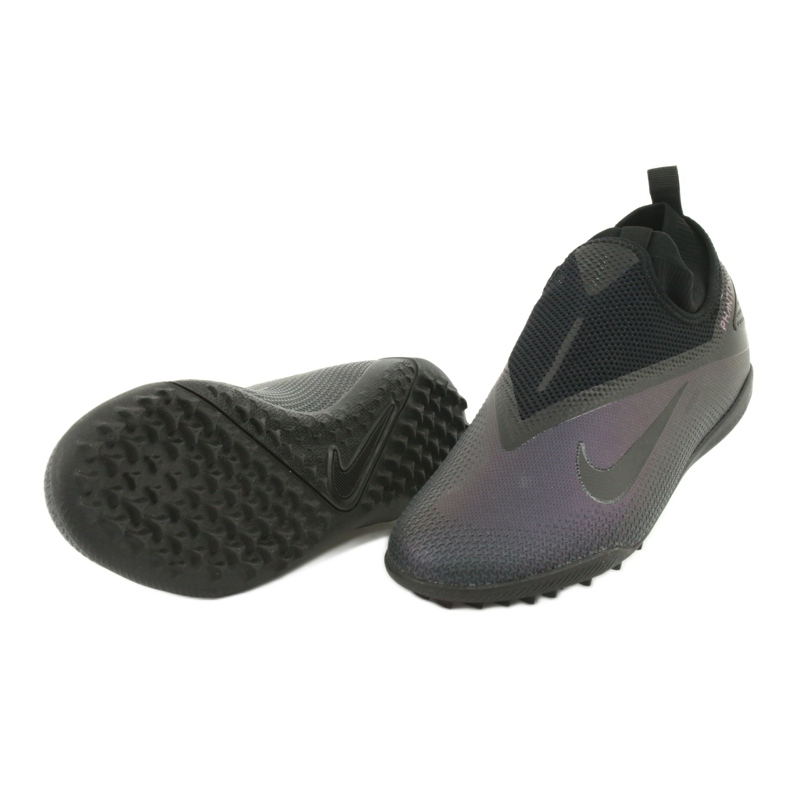 Scarpa da calcio Nike React Phantom Vsn 2 Pro Df Tf M CD4174-010 nero 4
