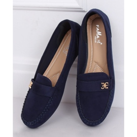Mocassini donna blu navy B2020 DK.BLUE 1