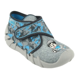 Scarpe per bambini Befado 523P014 blu grigio multicolore 1
