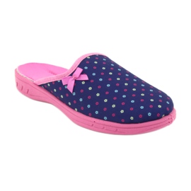 Scarpe per bambini colorate Befado 707Y408 blu navy rosa 2