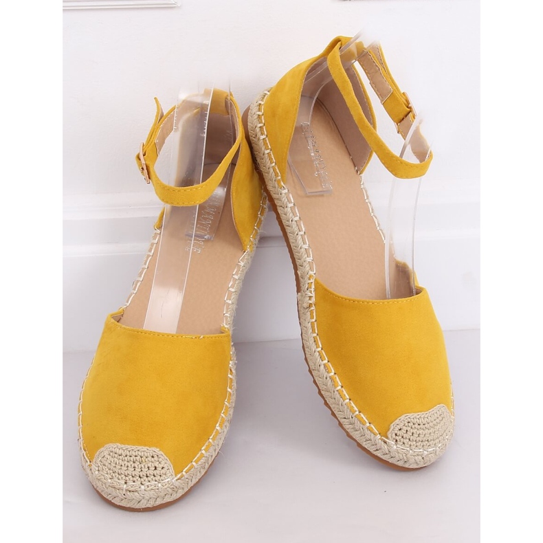 Espadrillas donna miele YSD810 Giallo 1