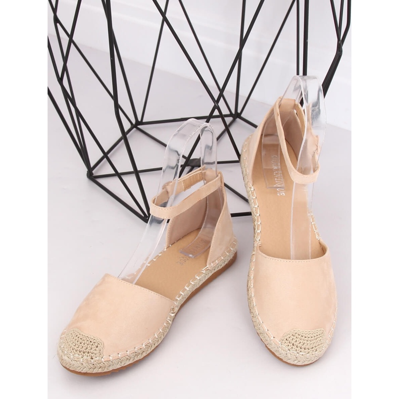 Espadrillas beige da donna YSD810 Beige 2