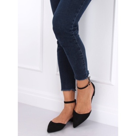 Nero MM-795 Ballerine taglio nero 1