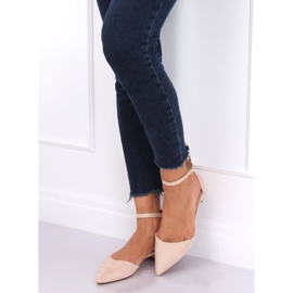 Ballerine taglio beige MM-795 Beige 1