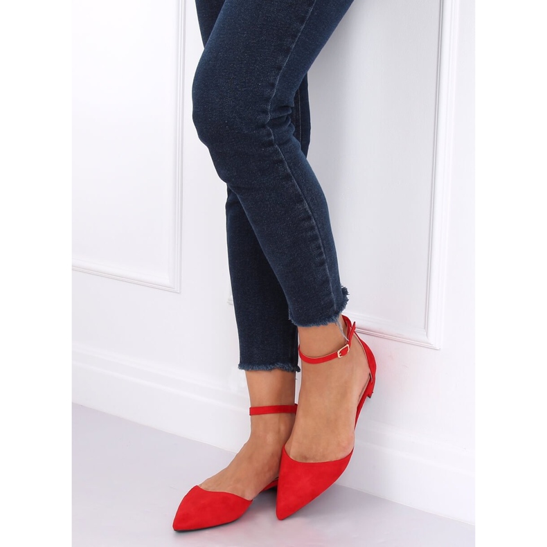 Ballerine taglio rosso MM-795 Red 2