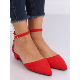Ballerine taglio rosso MM-795 Red 1
