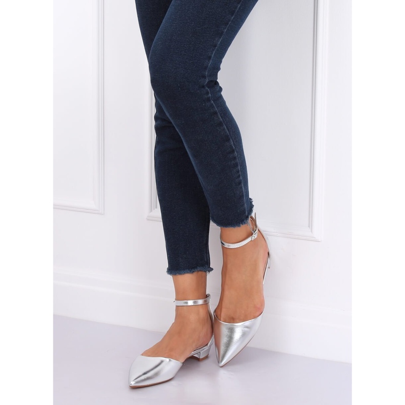 Ballerine taglio argento MM-795 Silver grigio 1