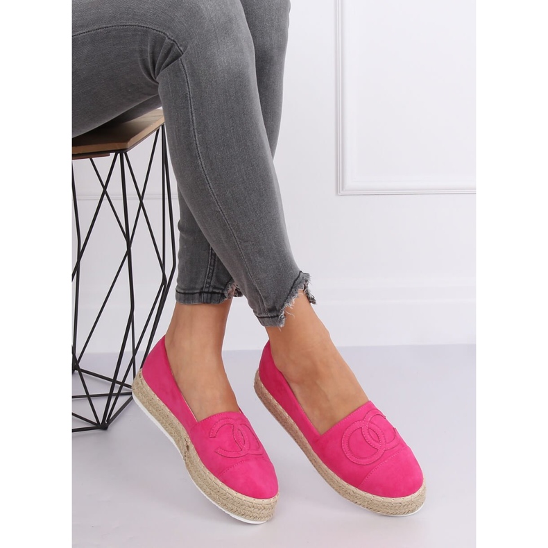 Espadrillas fucsia T341P Fucsia rosa 2