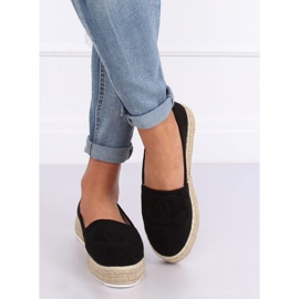 Espadrillas nere da donna T341P Black nero 1