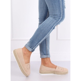 Espadrillas beige da donna T341P Beige 2
