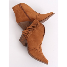 Camel NC999 Stivali da cowboy color cammello marrone 2