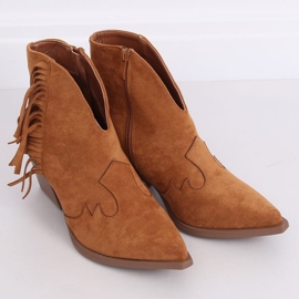 Camel NC999 Stivali da cowboy color cammello marrone 1