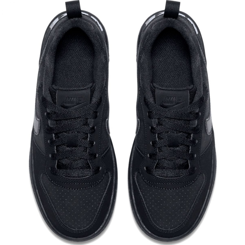 Nike Court Borough Low Gs 839985 001 nero 1