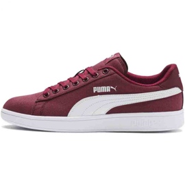 Puma Smash v2 CV M 366420 08 rosso multicolore 2