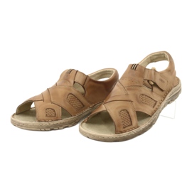 Naszbut Comodi Sandali In Pelle 036/A beige 4