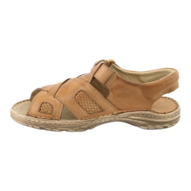 Naszbut Comodi Sandali In Pelle 036/A beige 2