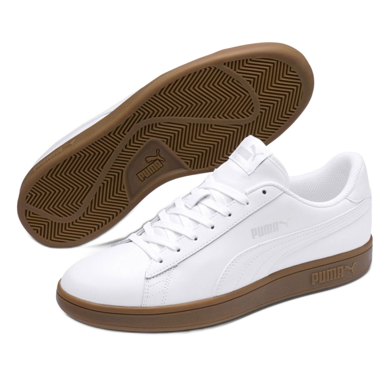 Puma Smash v2 LM 365215 13 scarpe bianche bianca 4