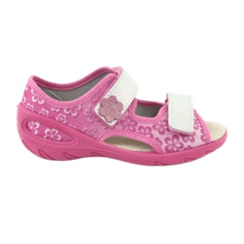Scarpe per bambini Befado pu 065X138 rosa grigio 1