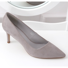 Décolleté grigie asimmetriche grigio AF05P Grigio 2