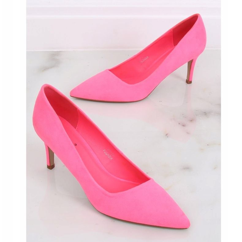 Décolleté asimmetriche rosa AF05P Fucsia 2