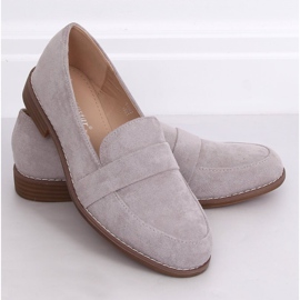 Grigio Mocassini grigi da donna T366P Grigio 1
