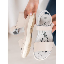 Filippo Sandali in pelle beige 1