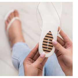 SHELOVET Infradito classiche bianco 2