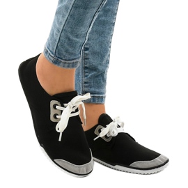 Sneakers slip-on BO-6 nere nero 1