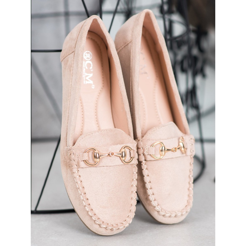 Cm Paris Mocassini Con Ornamento marrone 1