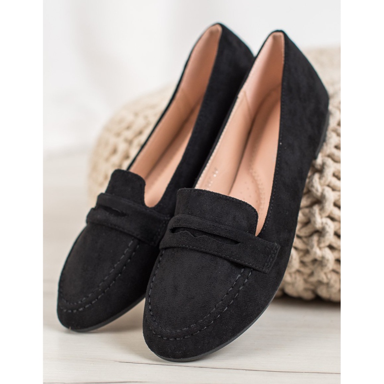 Anesia Paris Ballerine alla moda nero 1