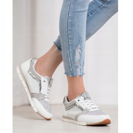 Kylie Scarpe sportive traforate bianco 2
