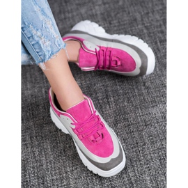 SHELOVET Scarpe da ginnastica colorate multicolore 2