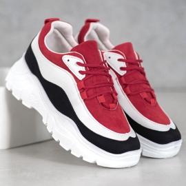 SHELOVET Scarpe da ginnastica colorate multicolore 1
