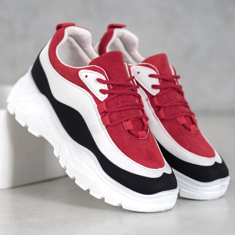 SHELOVET Scarpe da ginnastica colorate multicolore 1