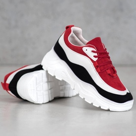 SHELOVET Scarpe da ginnastica colorate multicolore 2