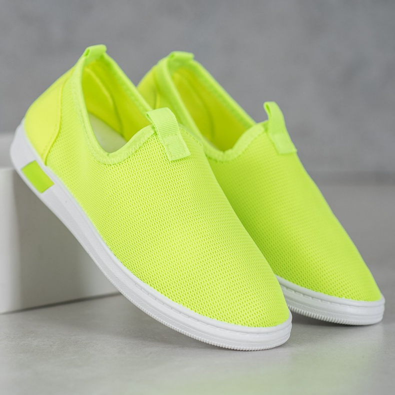 SHELOVET Scarpe sportive ariose verde 2