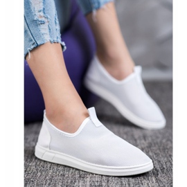SHELOVET Scarpe sportive ariose bianca 1