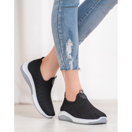 Diamantique Scarpe sportive slip-on nero 2